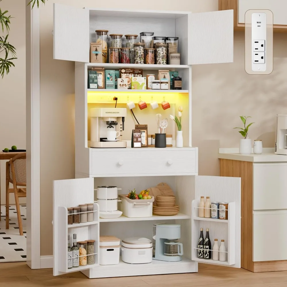 Food Storage Kitchen Cabinet - Korfile Armario de Cocina Alto de