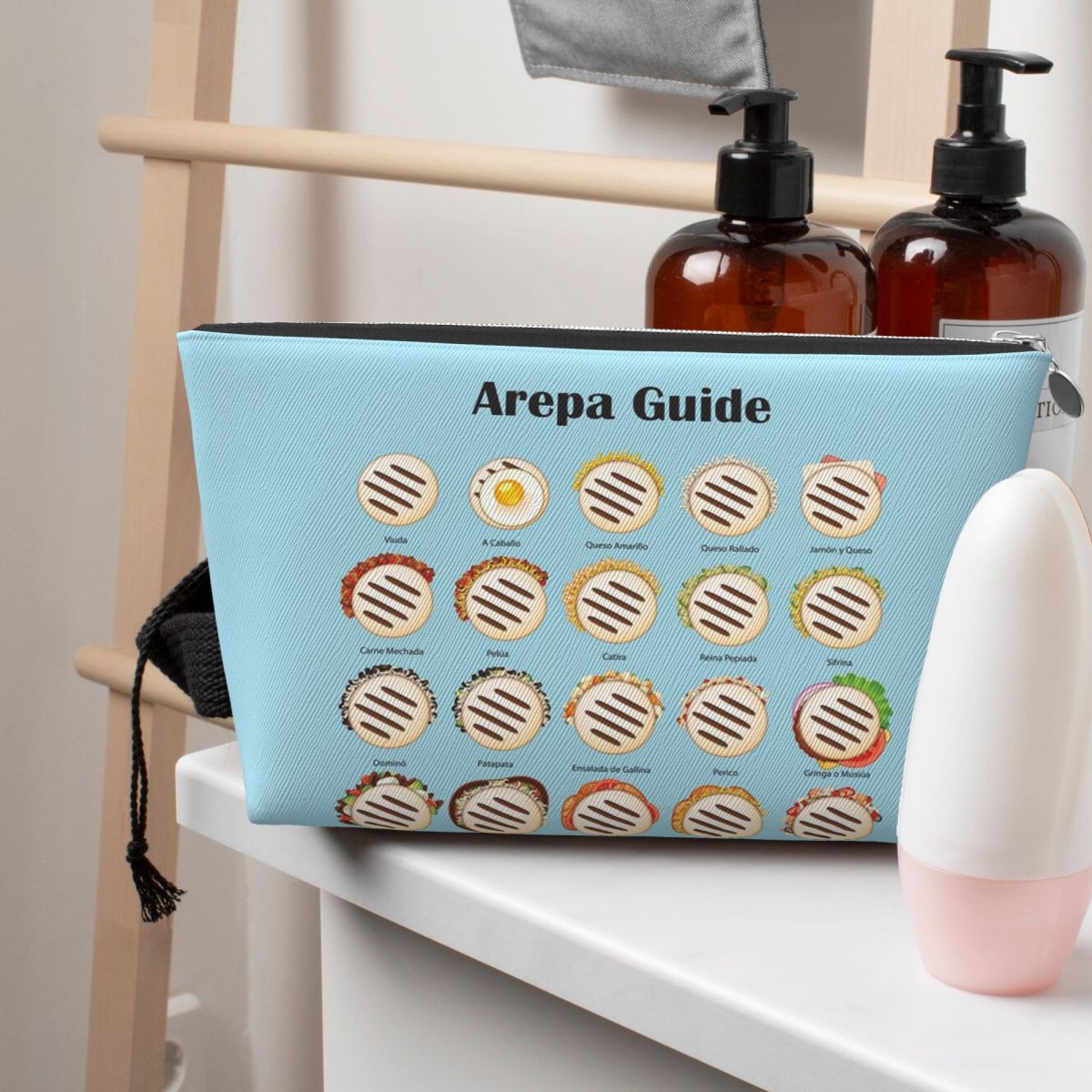 Food Storage Guide - Arepa Guide Venezuela-bolsas de cosméticos para