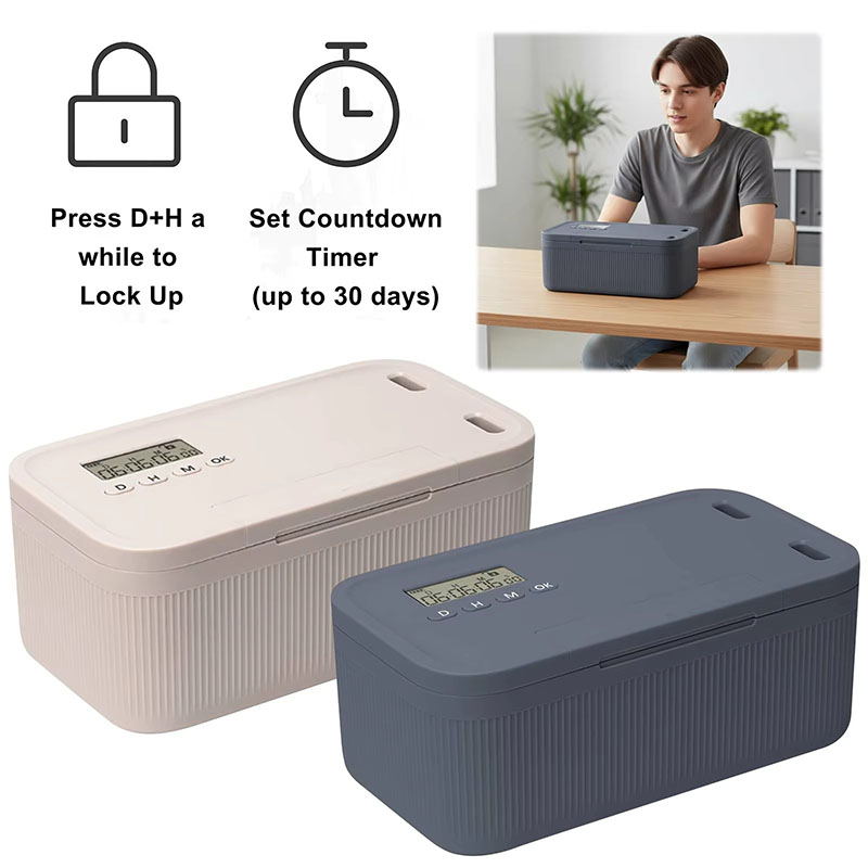 Food Storage And Safety - Caja de bloqueo con temporizador, casillero