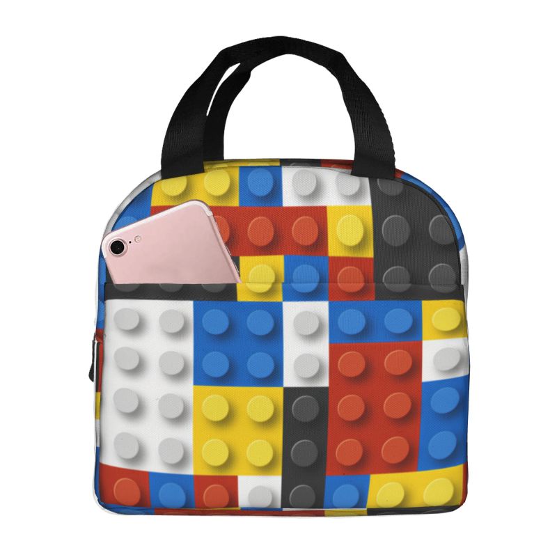 Food Storage Building - Bloques de construcción coloridos personalizados, bolsas