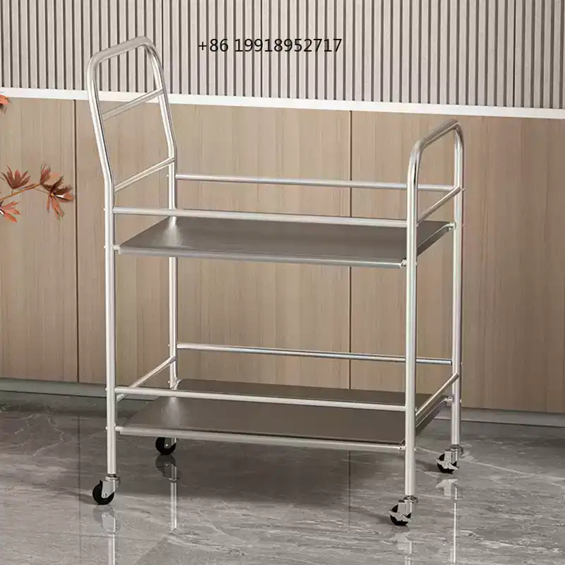 Food Storage For Restaurant - Carrito de Servicio de Acero Inoxidable