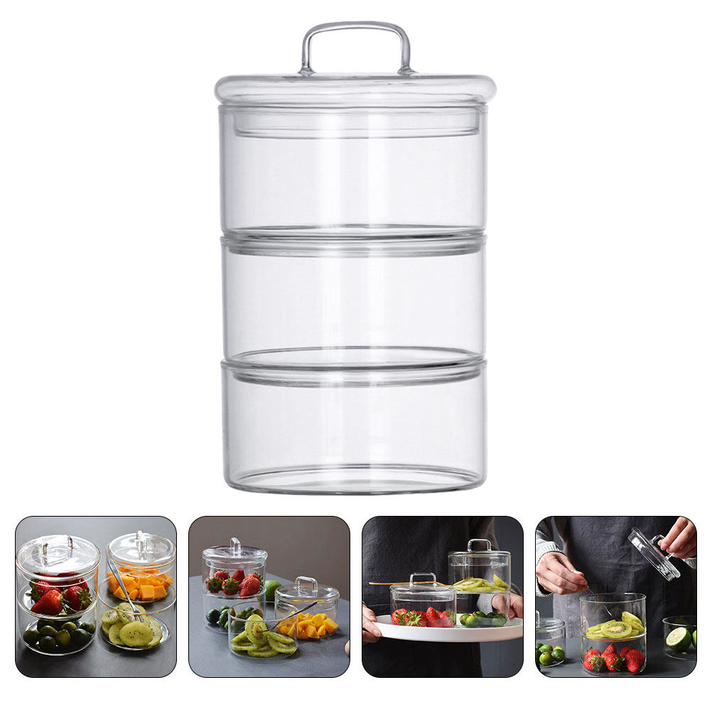 Food Storage Glass - Juego de 1 Recipiente de Vidrio