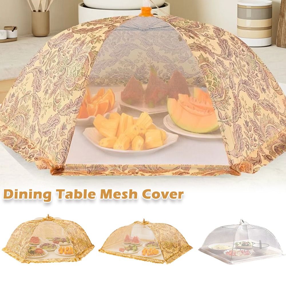 Food Storage Net - Cubiertas plegables duraderas para alimentos, antimoscas,