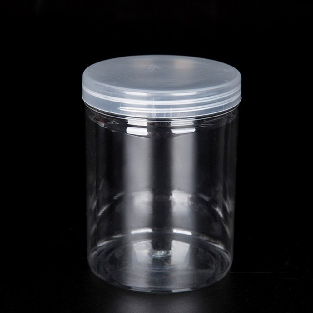 Food Storage Jars Airtight - 10 Frascos de Plástico Transparente de