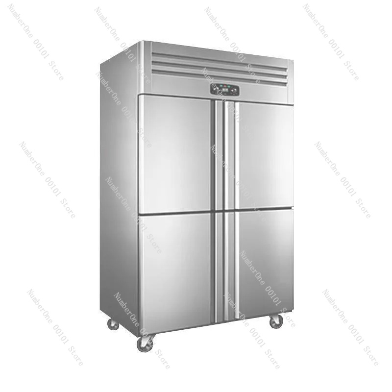 Food Storage For Restaurant - Refrigerador/Congelador Comercial de 4 Puertas -