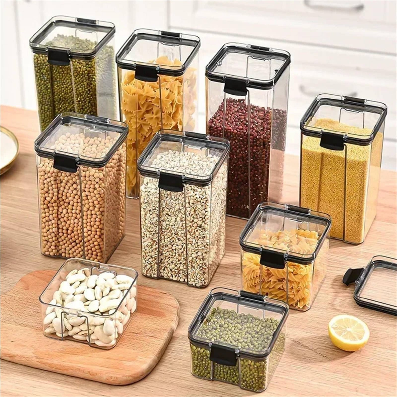 Contenedor Hermético para Alma - Food Storage Jars Airtight reseña y precio