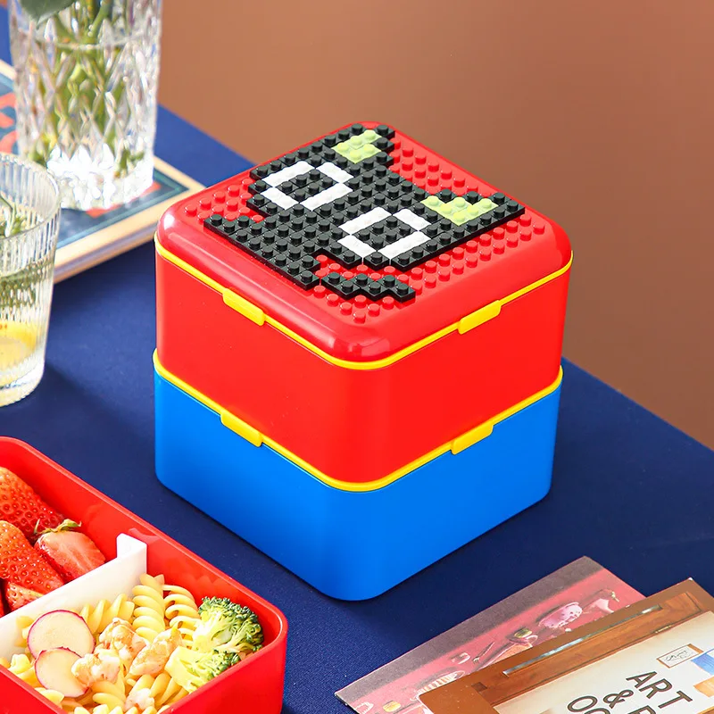 Juego de caja Bento de almuerz - Food Storage Building reseña y precio