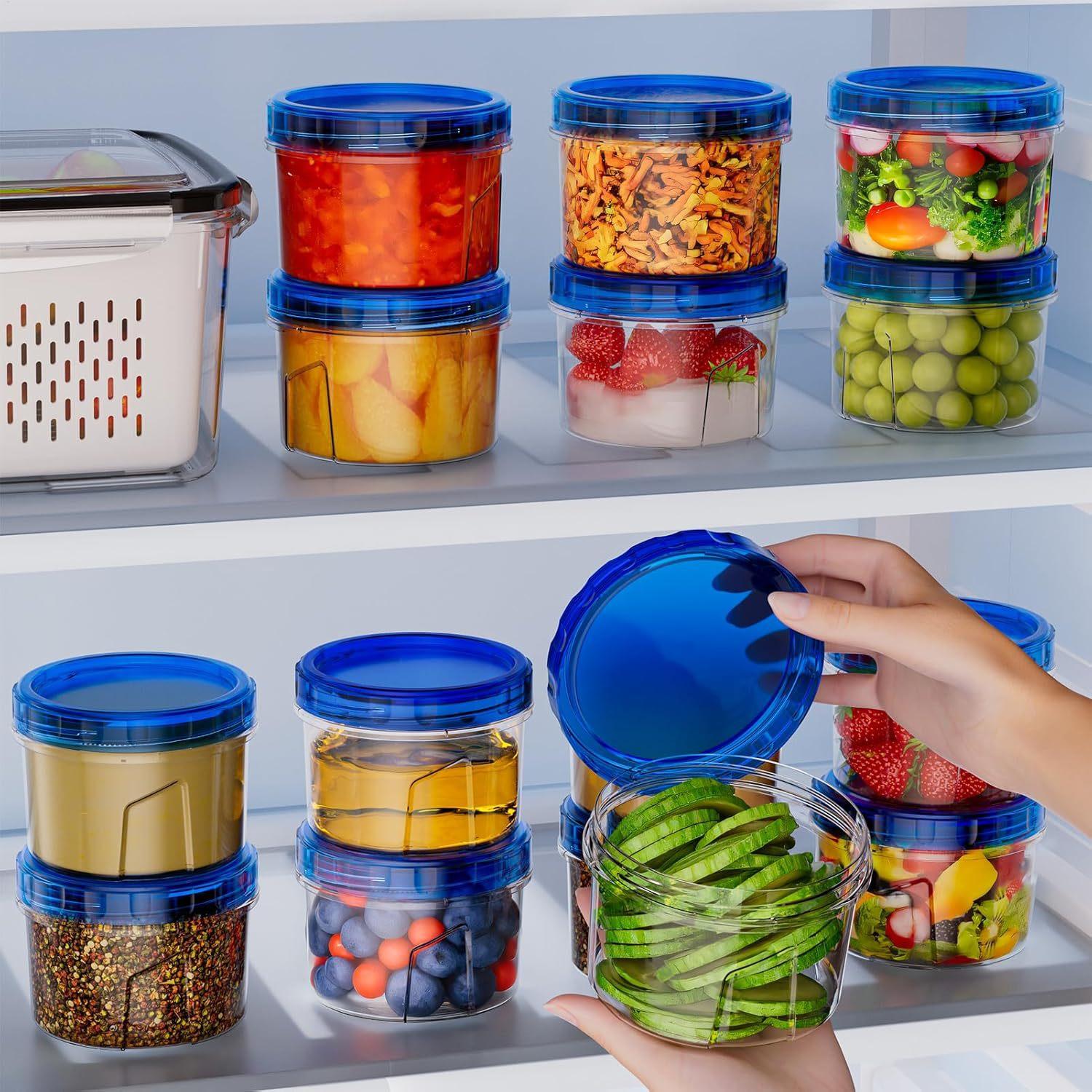 Contenedores para congelador p - Food Storage Freezer Containers reseña y precio
