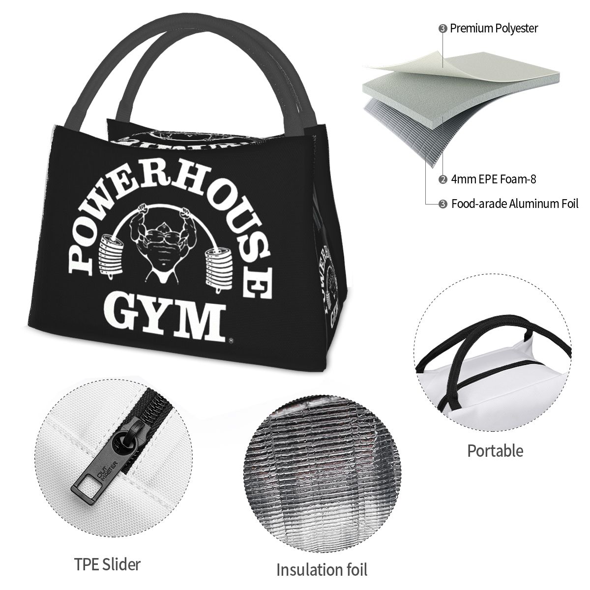 Bolsa térmica para el almuerzo - Food Storage Building reseña y precio