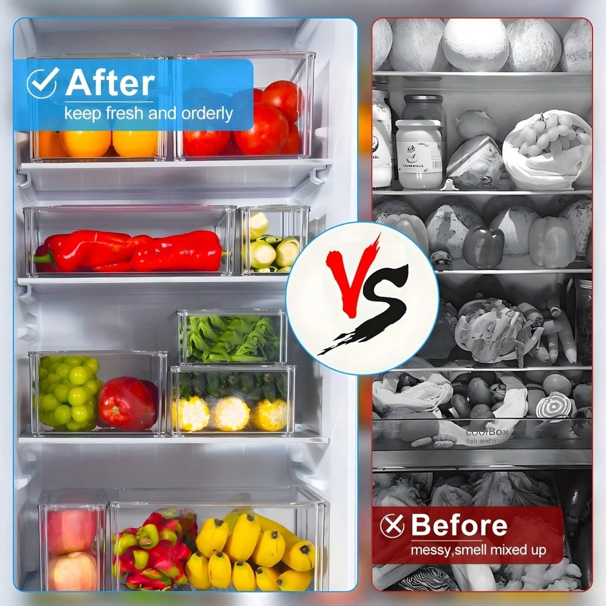 Paquete de 7/14 contenedores o - Food Storage Kitchen Cabinet reseña y precio