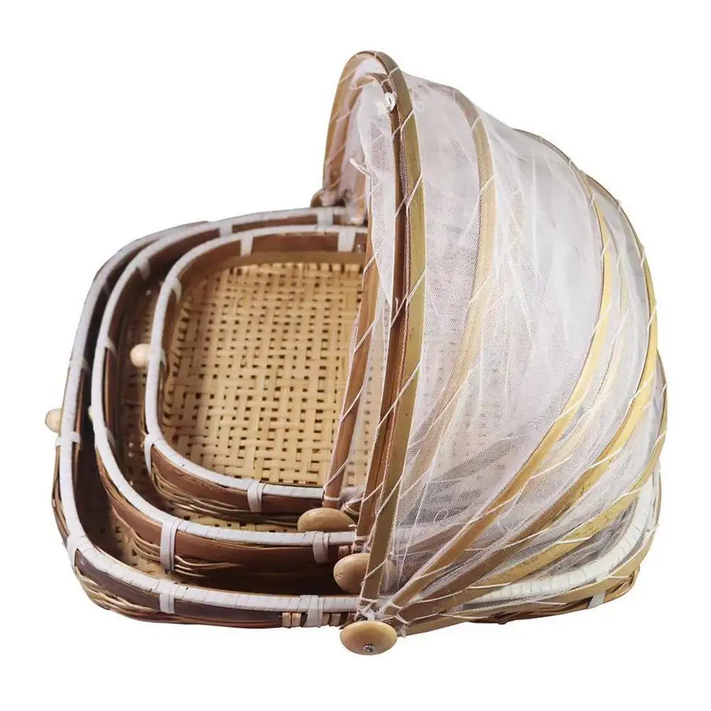 Cesta para servir comida de ba - Food Storage Net reseña y precio