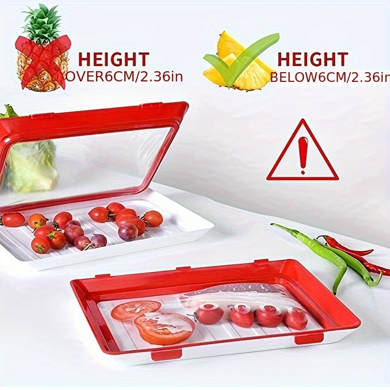 Bandeja reutilizable y apilabl - Food Storage And Safety reseña y precio