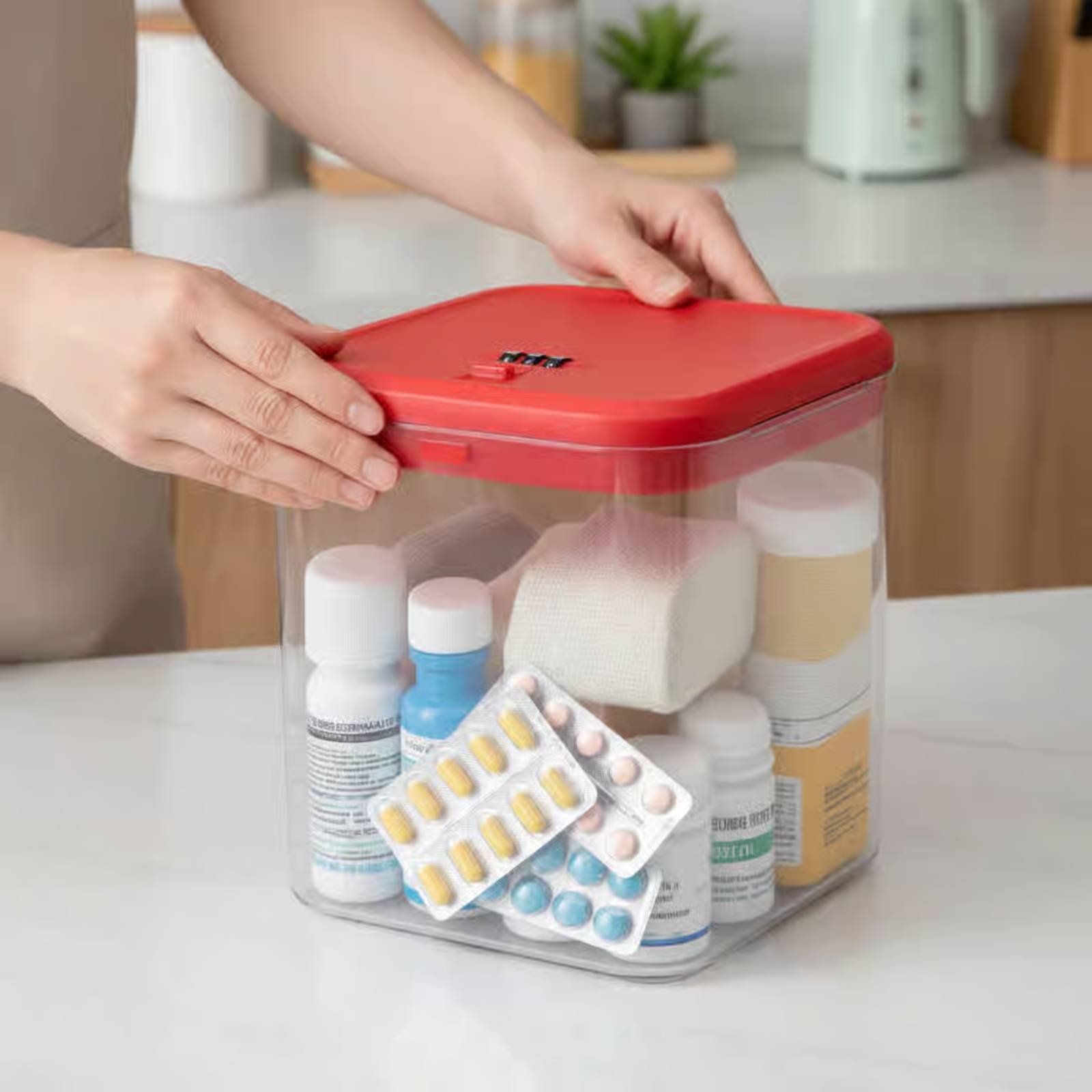 Caja Transparente con Cerradur - Food Storage And reseña y precio