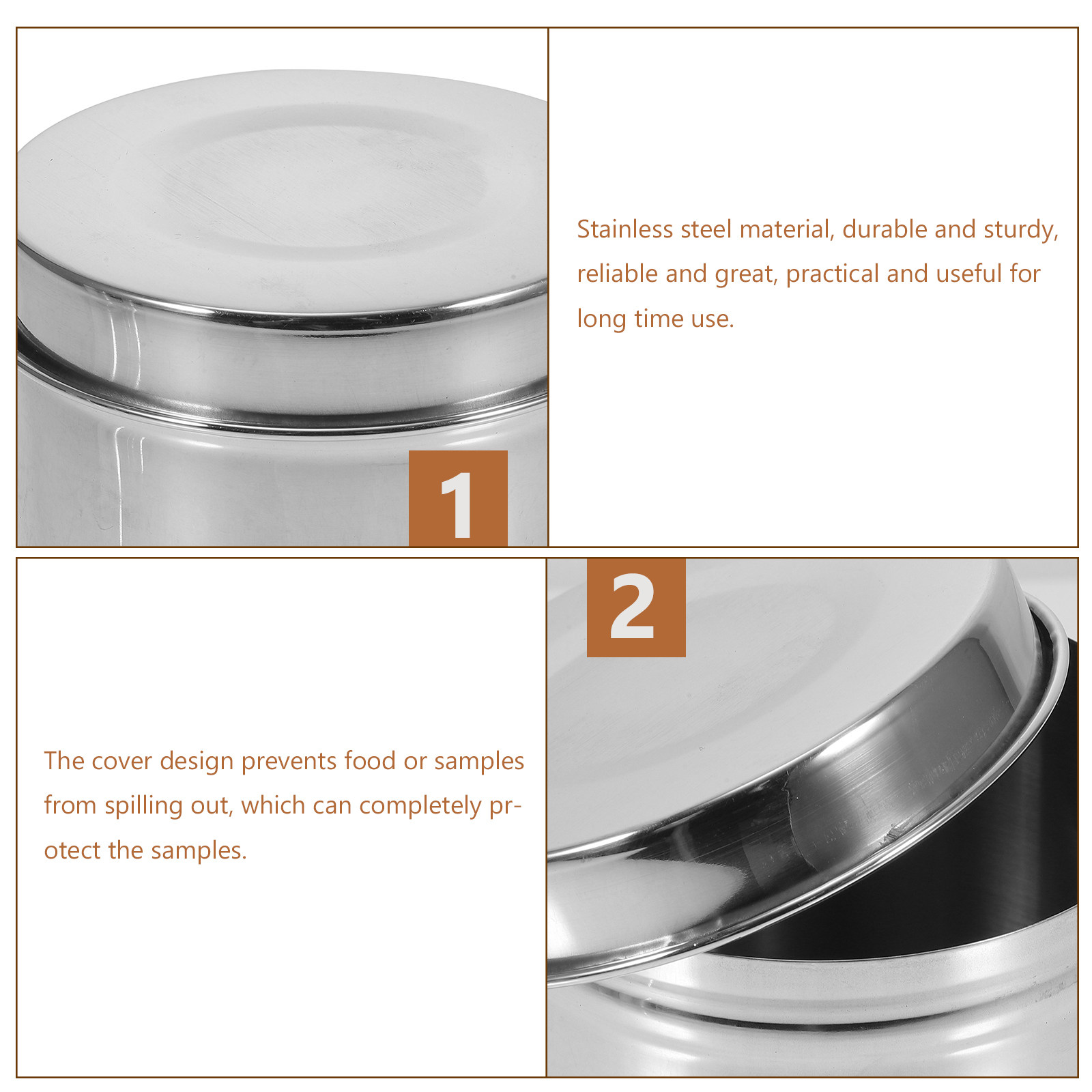 Juego de 4 Recipientes de Acer - Food Storage And Safety reseña y precio