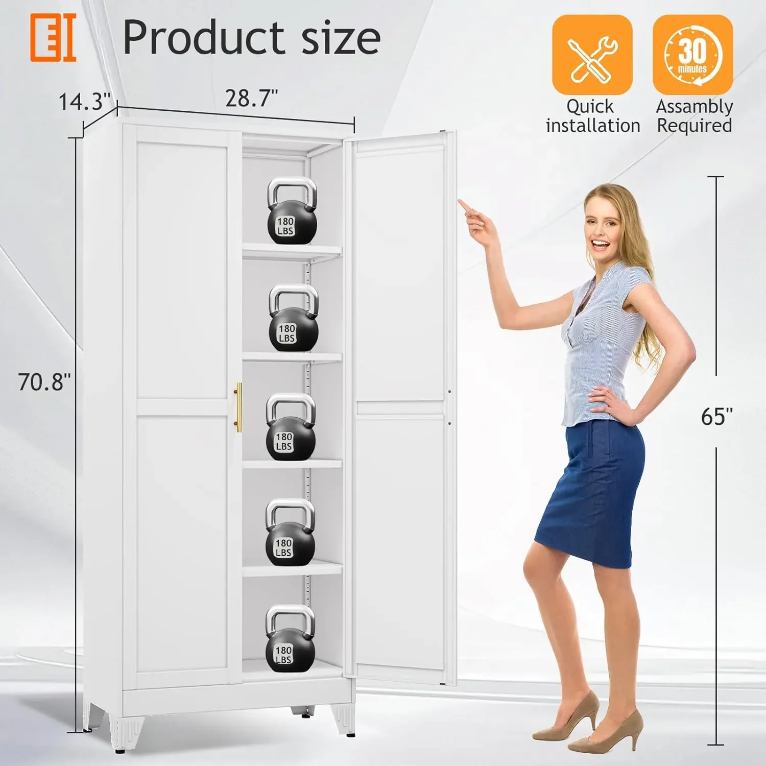Armario de Almacenamiento Metá - Food Storage Kitchen Cabinet reseña y precio