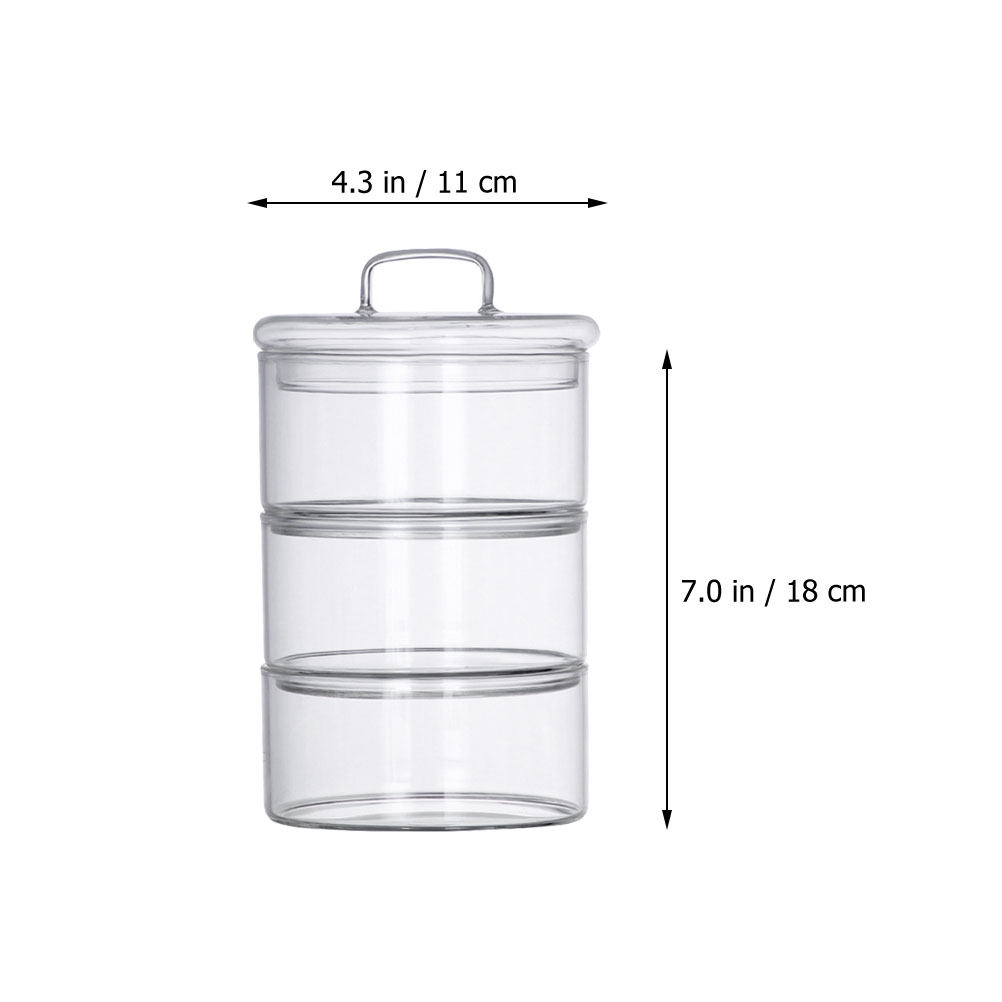 Juego de 1 Recipiente de Vidri - Food Storage Glass reseña y precio