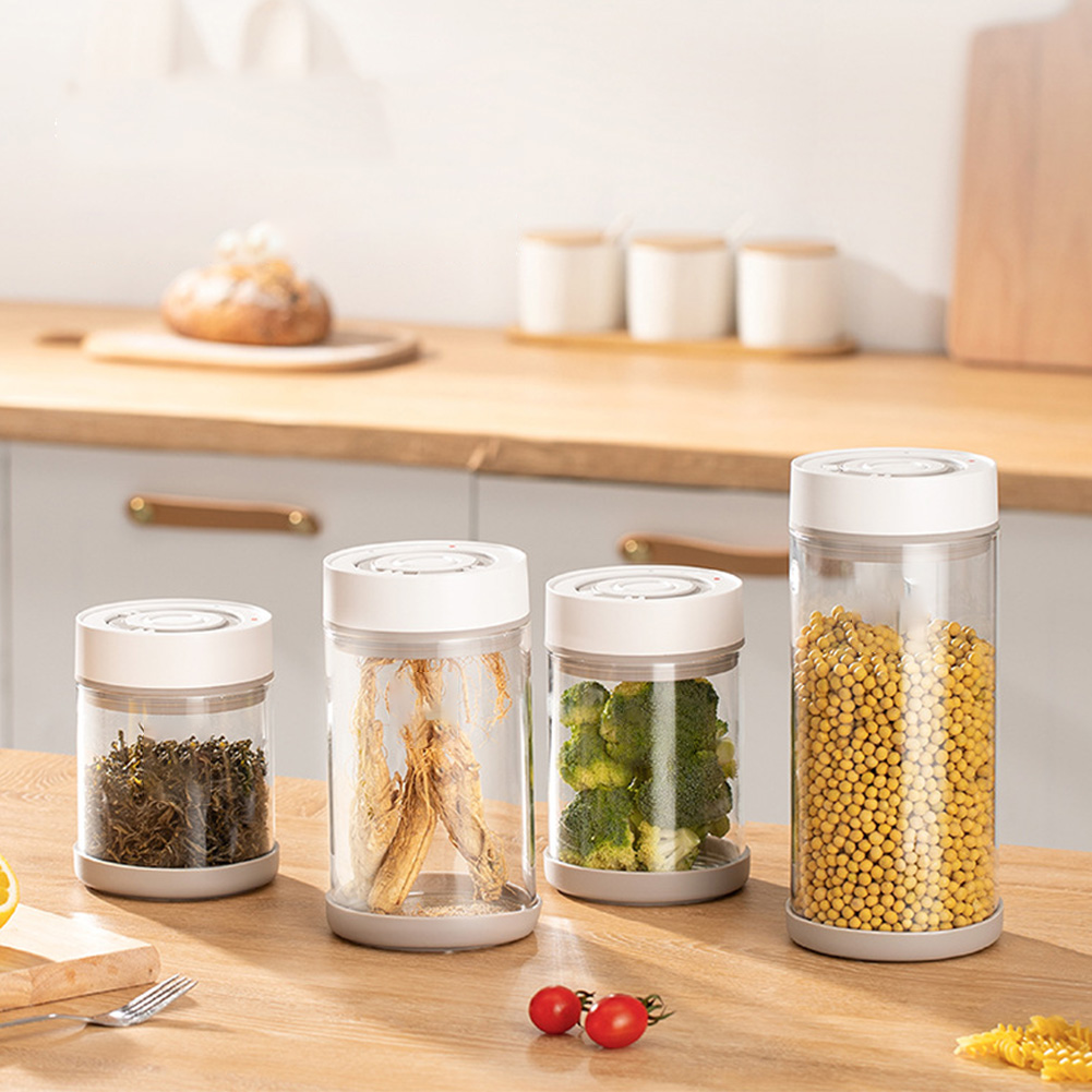 Tarro de vidrio a prueba de hu - Food Storage Glass reseña y precio