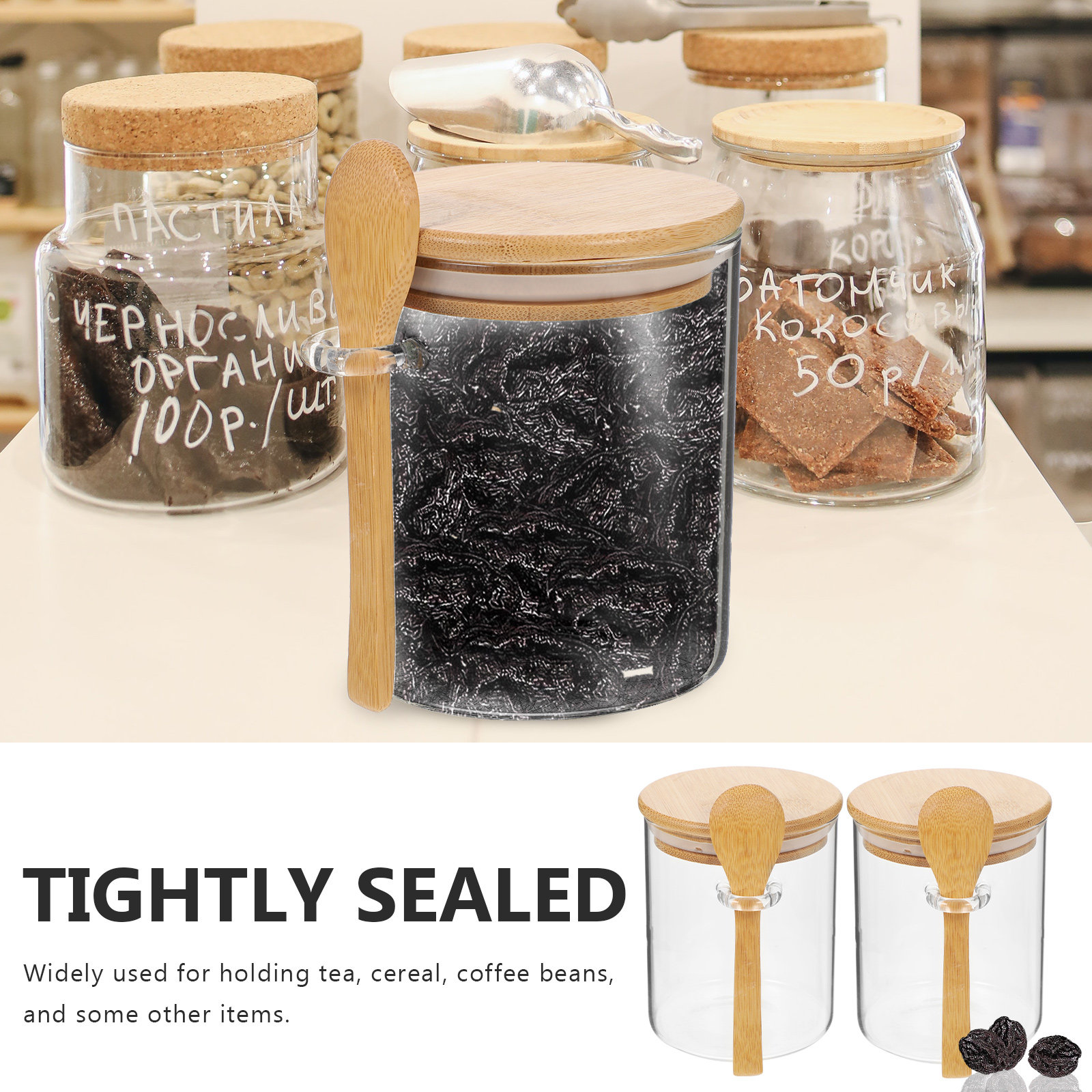 2 recipientes transparentes pa - Food Storage Glass reseña y precio