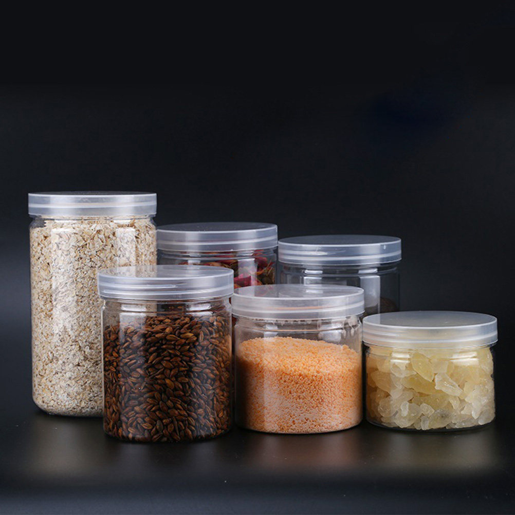 10 Frascos de Plástico Transpa - Food Storage Jars Airtight reseña y precio