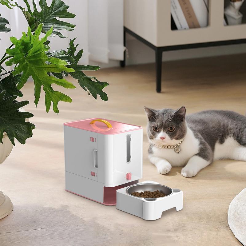 Caja alimentadora para mascota - Food Storage And Safety reseña y precio