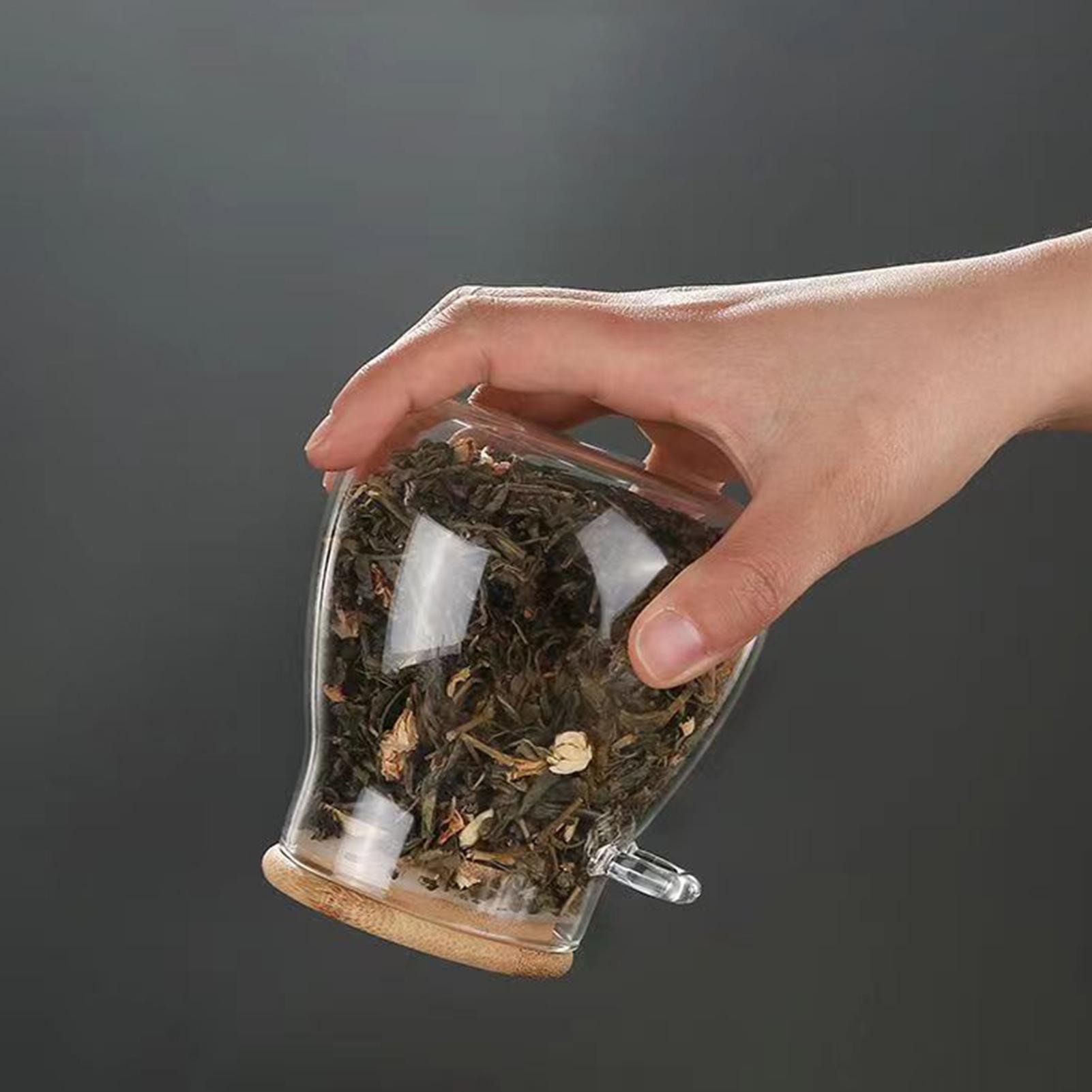 Tarro de té de vidrio, tarro d - Food Storage And Safety reseña y precio