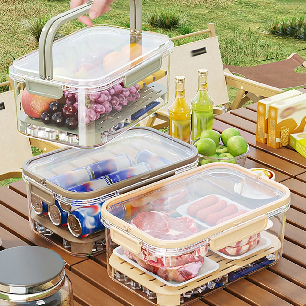 Contenedor portátil de almacen - Food Storage Box Large reseña y precio