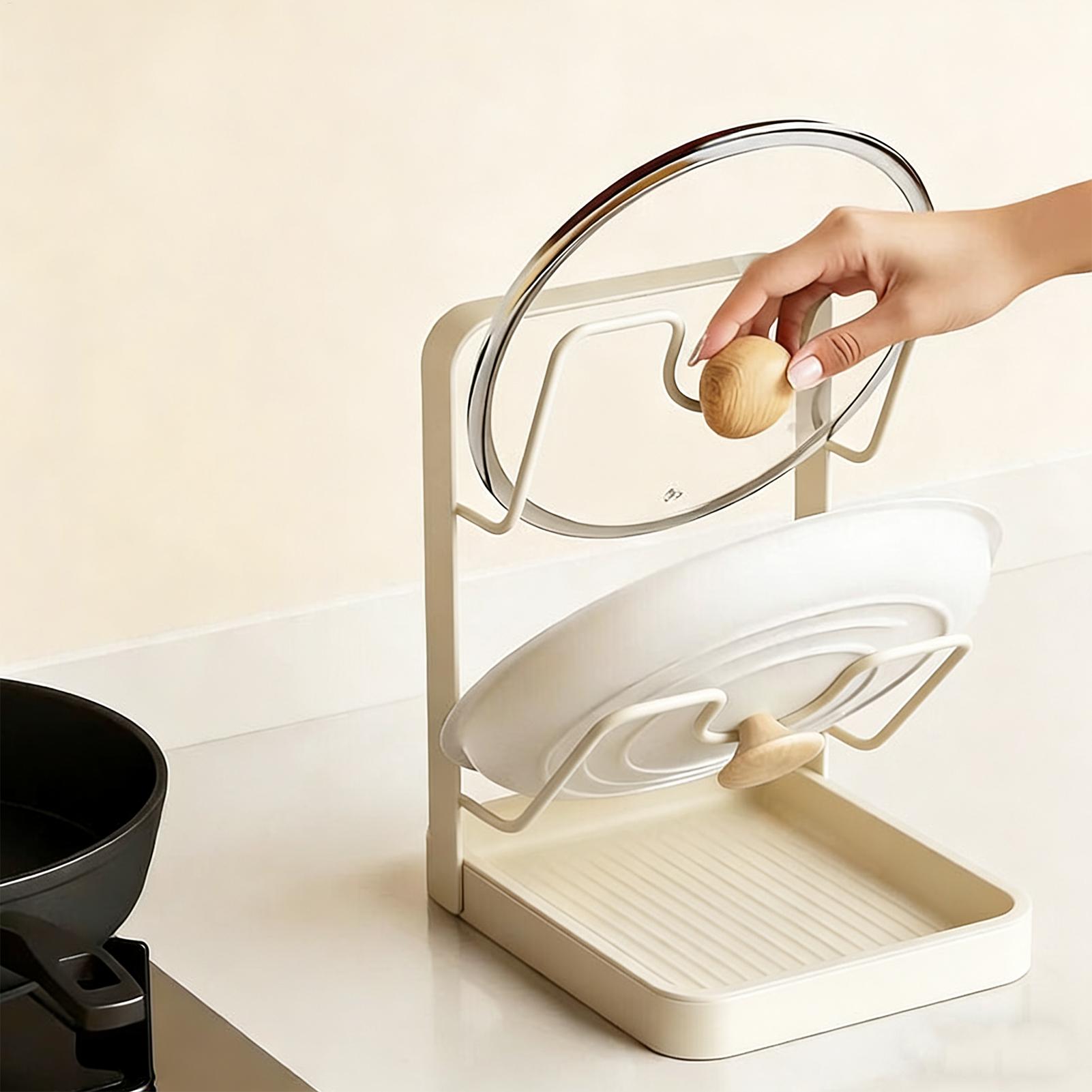 Organizador de tapa de olla, s - Food Storage Room reseña y precio