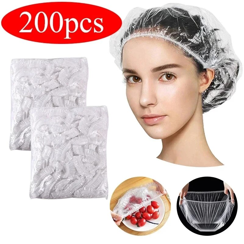 100/200 unidades de gorros des - Food Storage Net reseña y precio
