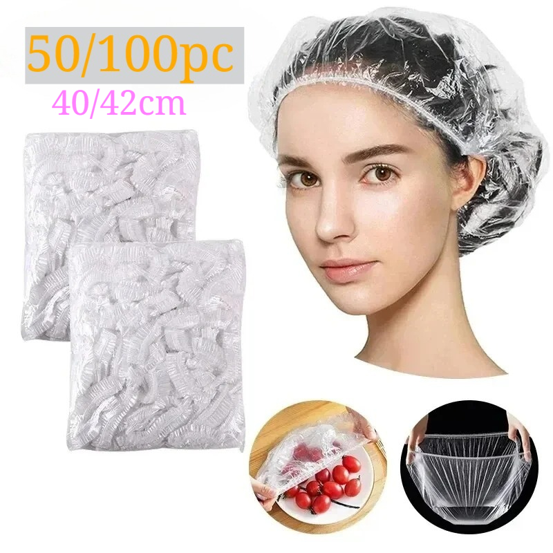 50/100 Uds 40/42cm gorro de du - Food Storage Net reseña y precio