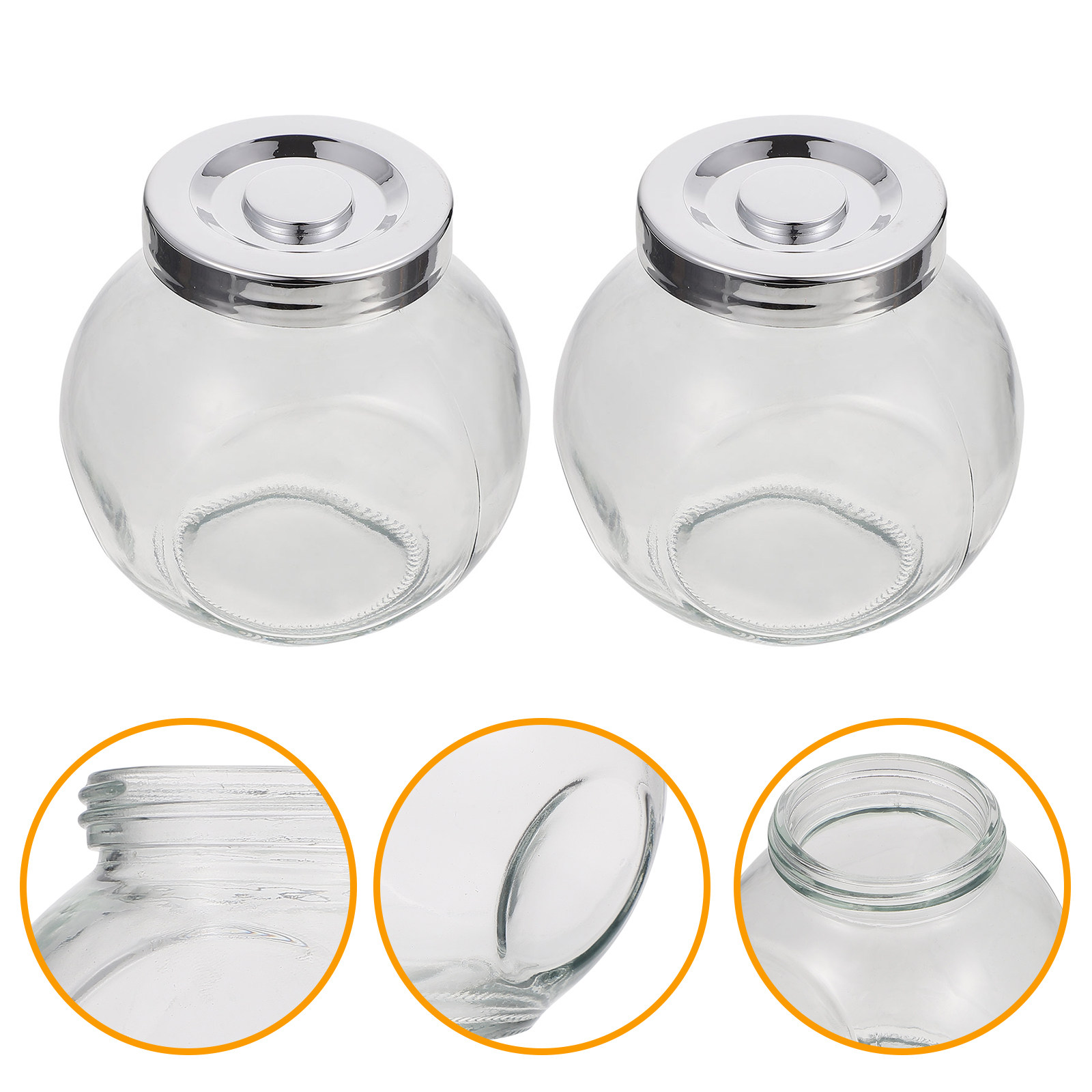 2 Frascos de Almacenamiento de - Food Storage Glass reseña y precio