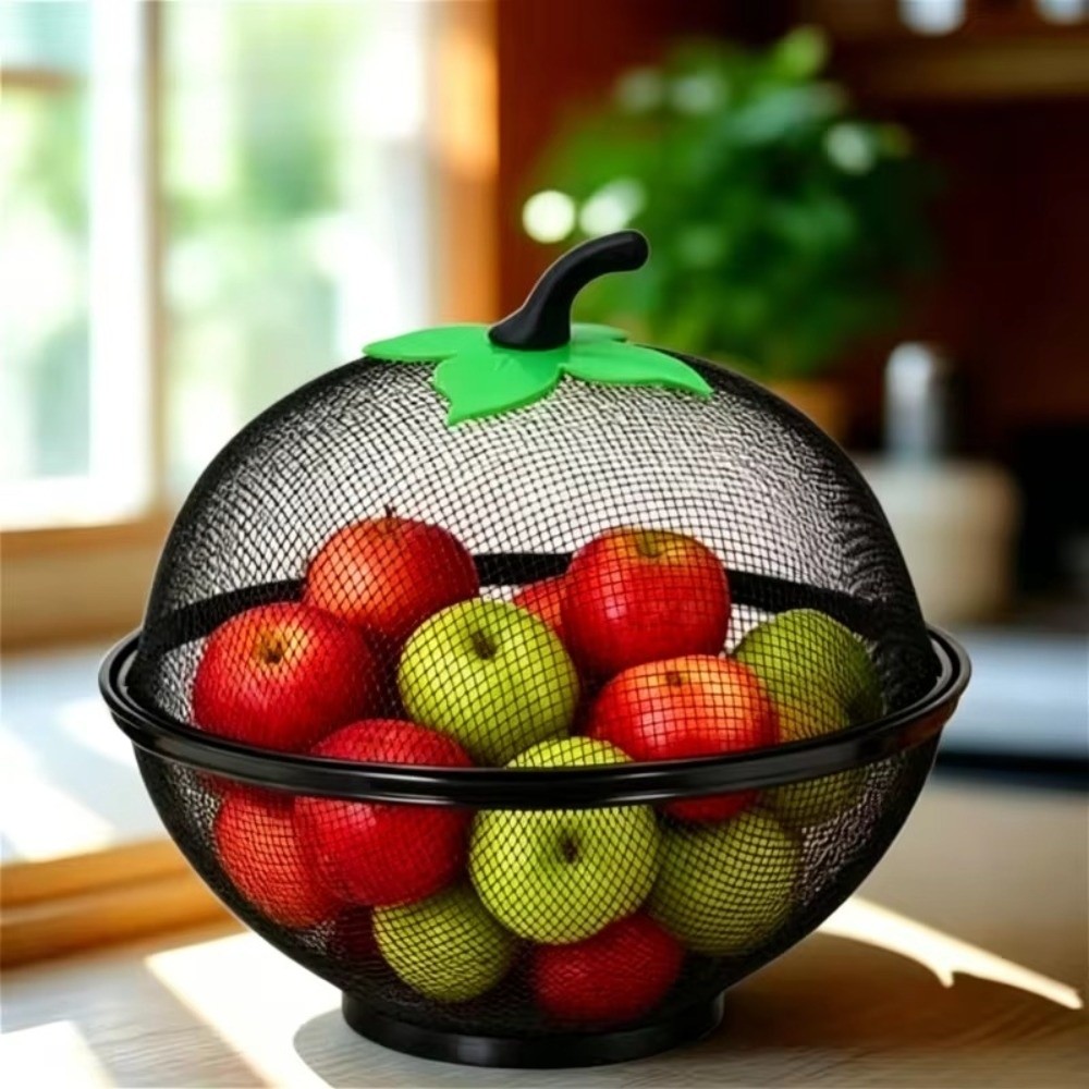 Cesta de frutas metálica con c - Food Storage Net reseña y precio
