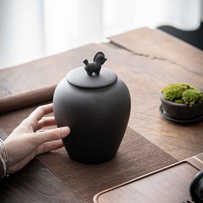Tarro de té sellado de cerámic - Food Storage Room reseña y precio