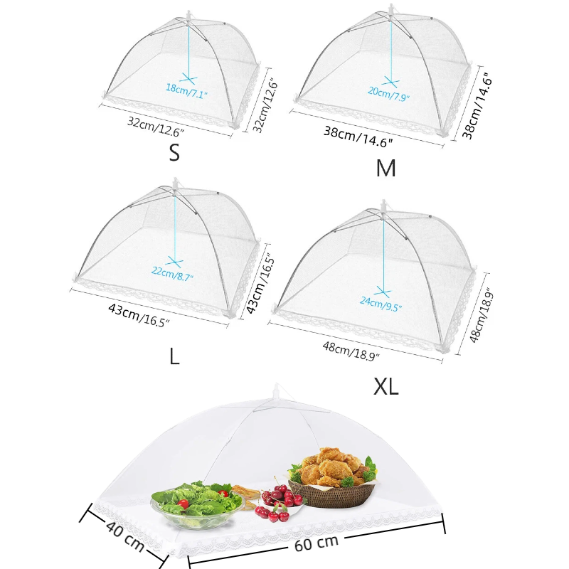 Carpa grande de malla blanca p - Food Storage Net reseña y precio