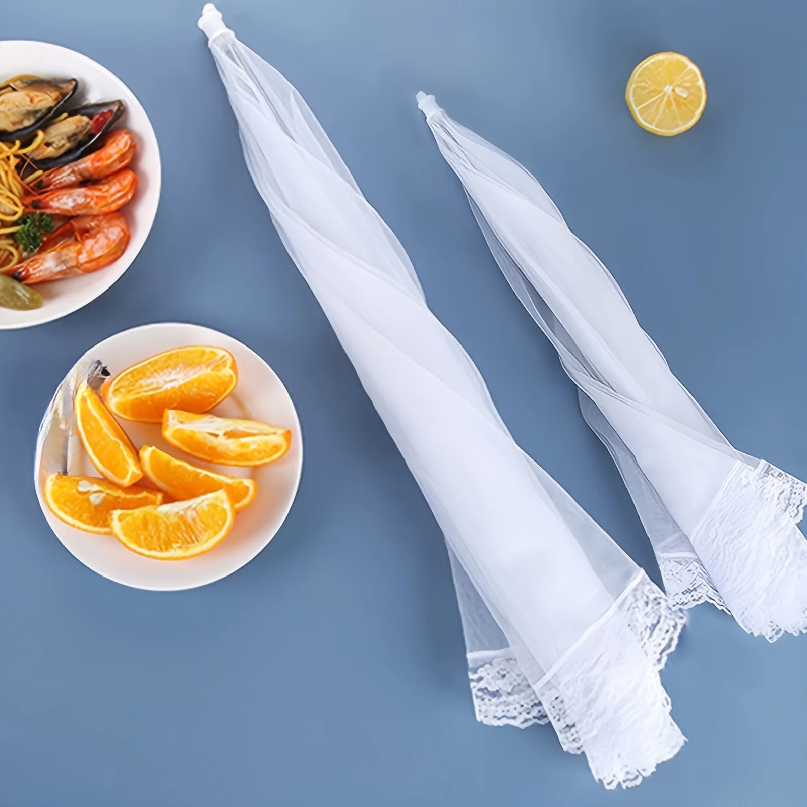 Carpa grande de malla blanca p - Food Storage Net reseña y precio