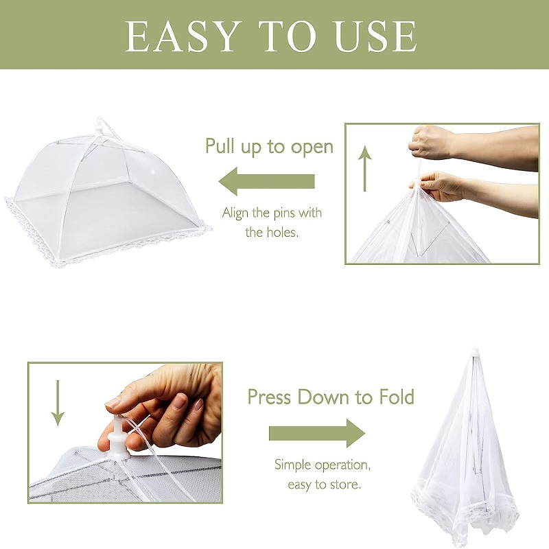 Carpa grande de malla blanca p - Food Storage Net reseña y precio