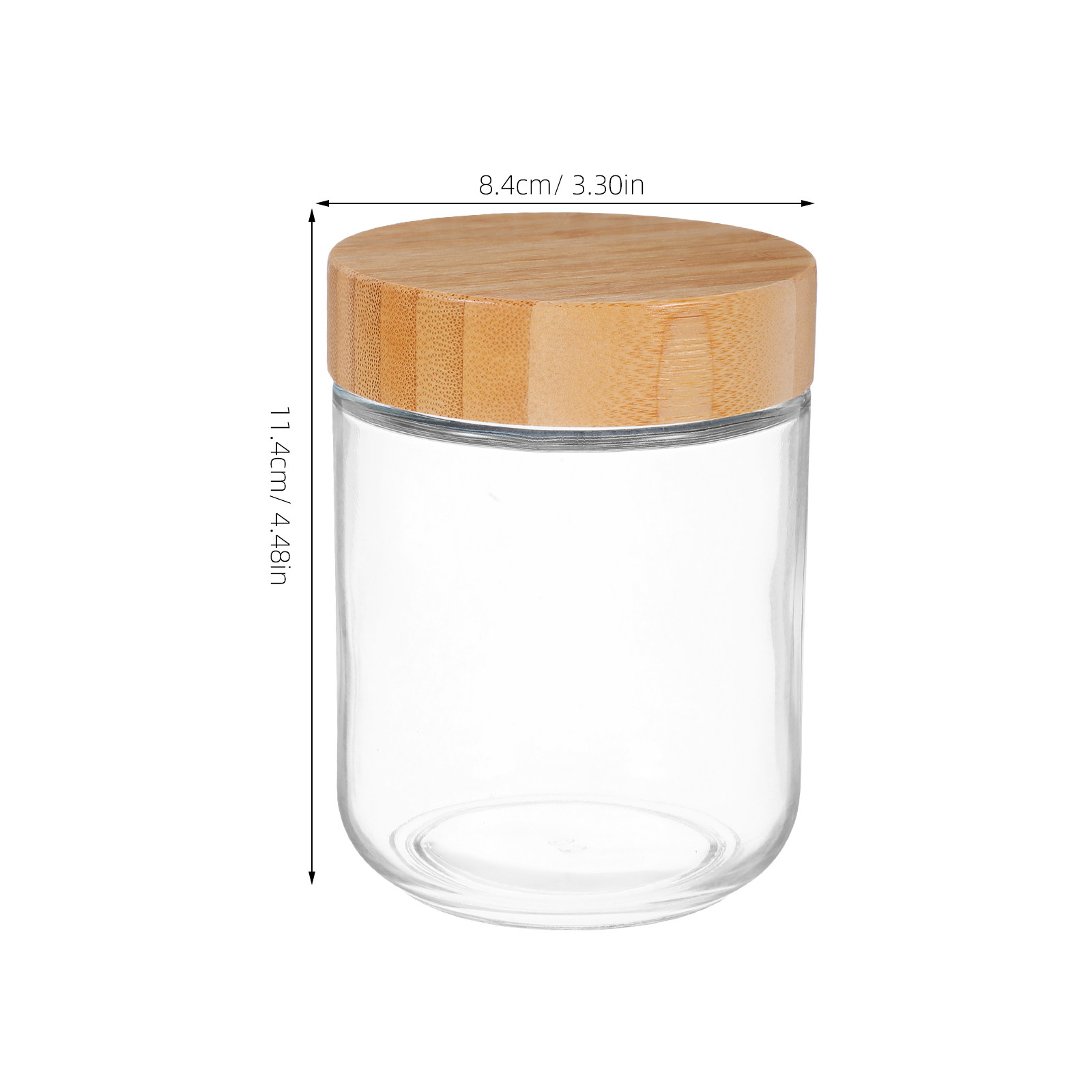 4 Frascos de Vidrio para Almac - Food Storage Jars Airtight reseña y precio