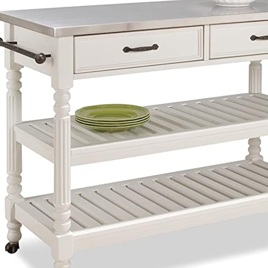 Carrito de cocina móvil con ru - Food Storage Kitchen Cabinet reseña y precio