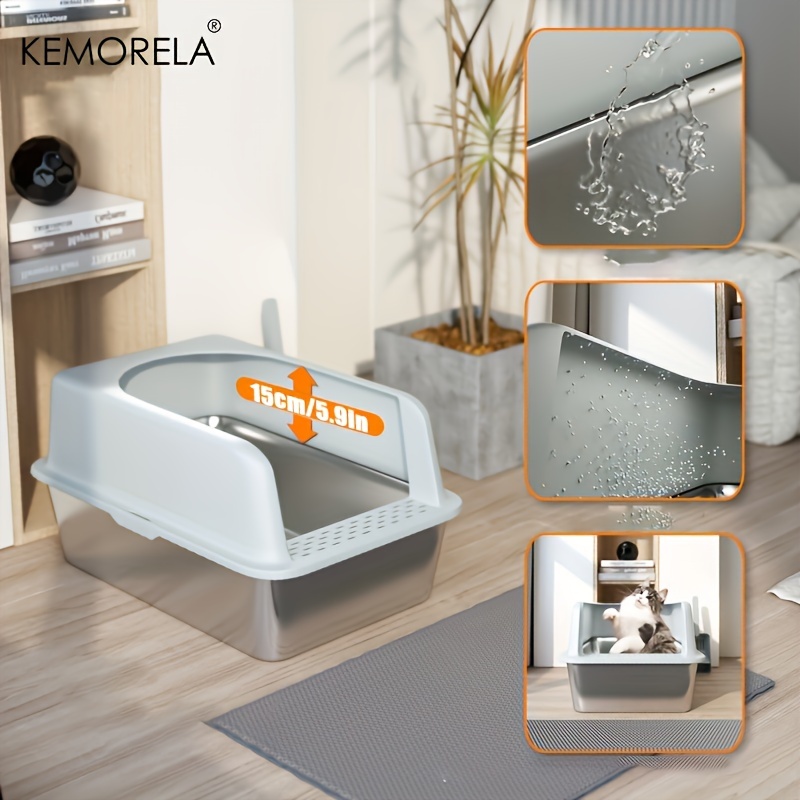 Caja de arena de acero inoxida - Food Storage Xl reseña y precio